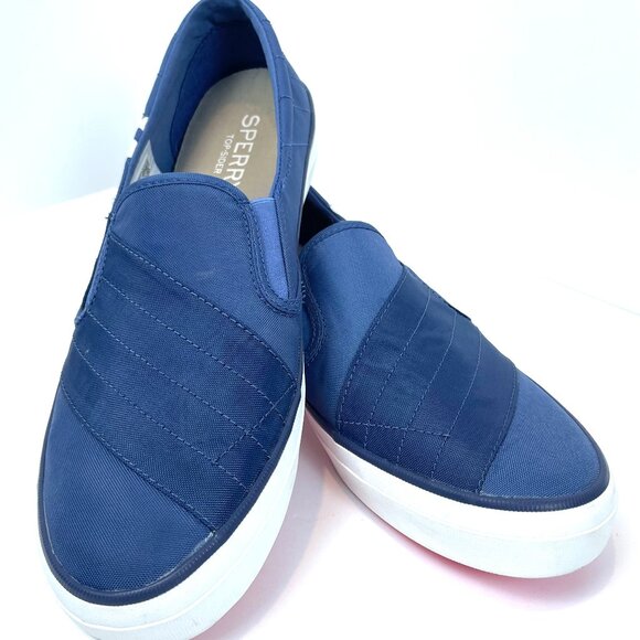 SPERRY Women's Crest Bionic Twin Gore Slip On Sneakers Sz 10 Travel Casual - Picture 1 of 10